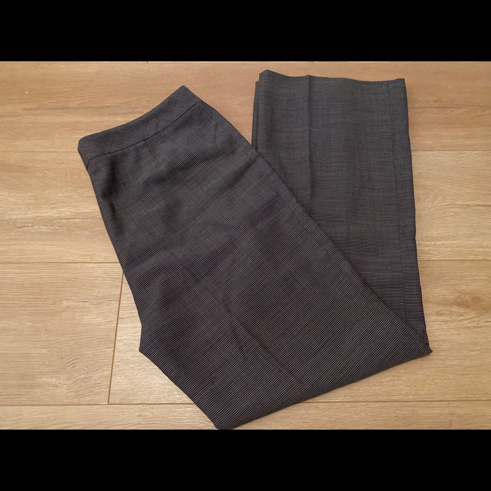 Lafayette 148 New York Gray Dress pants size 10